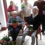 Gardener's world at Park House Worsbrough Residential Home