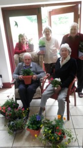 Gardener's world at Park House Worsbrough Residential Home